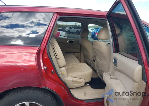 2014 Nissan Pathfinder S z USA, uszkodzony, nr VIN 5N1AR2MM2EC632471